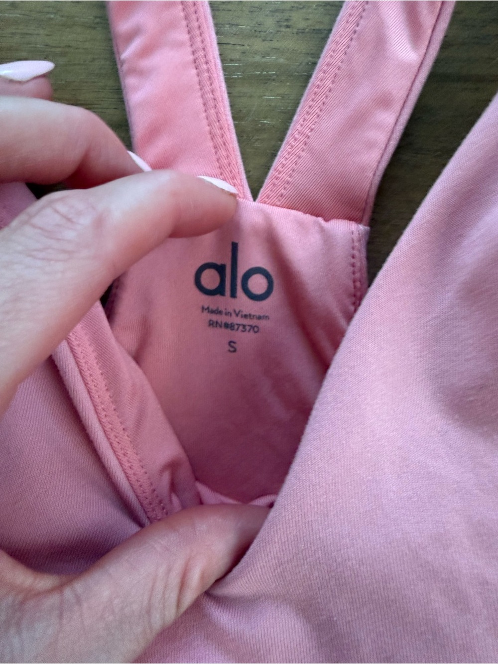 ALO SMALL sports bra top & XS Leggings - Picture 4 of 7
